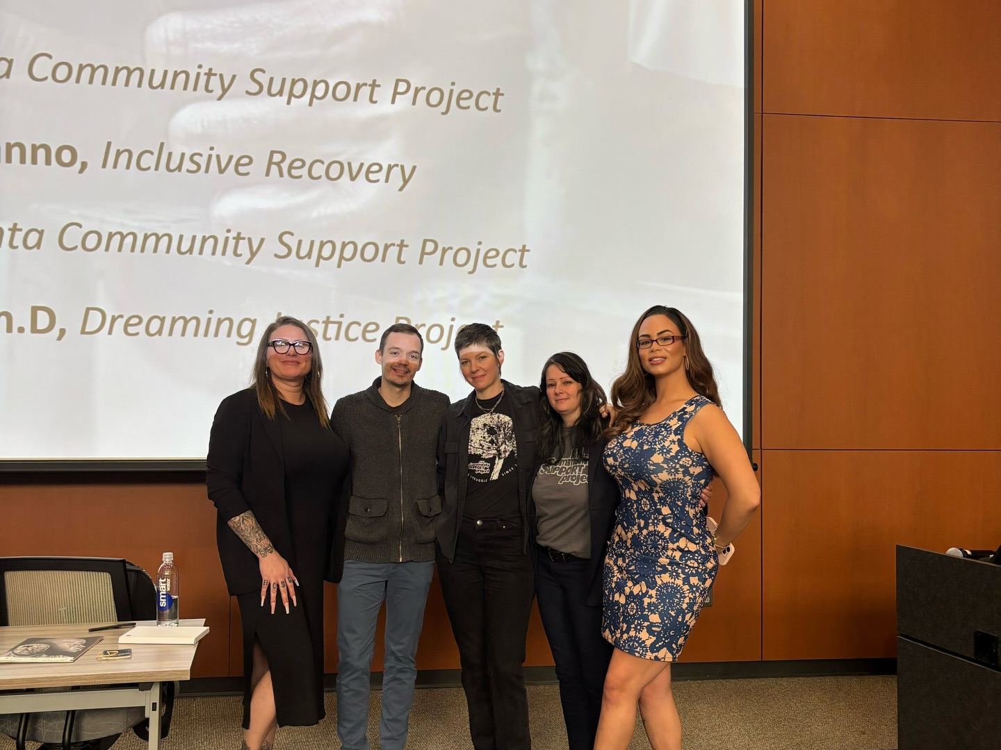Dreaming Justice leaders and partners together after a public conversation on incarceration and health
